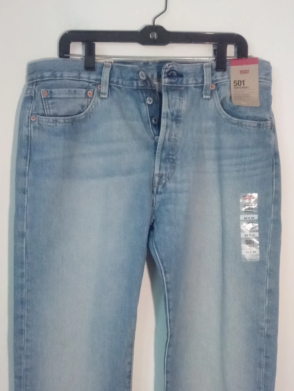 Men's Levi's 501 Straight Jeans 34 X 30
